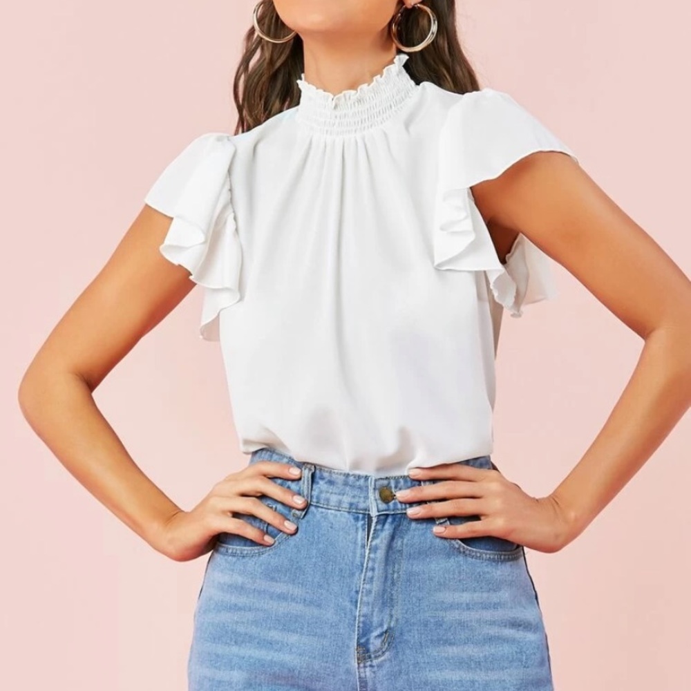 Butterfly Sleeve Top 🦋